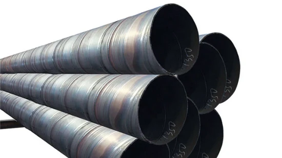 Pétrole et gaz naturel SSAW ERW Line Pipe API 5L Oléoduc X42 X52 Tige de forage Tubes en acier soudés dans l'équipement de forage